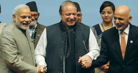 modi and naoja sarif