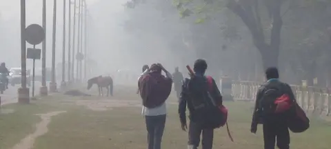 Winter morning (Maidan)