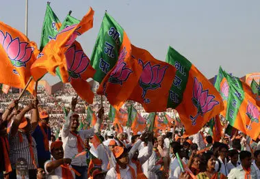 BJP_flags_AFP3