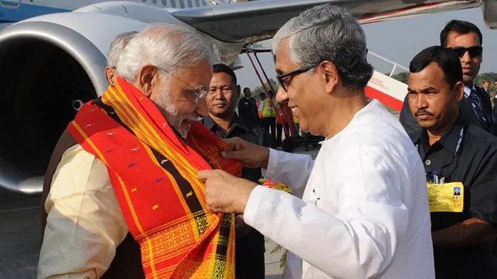 modi in tripura